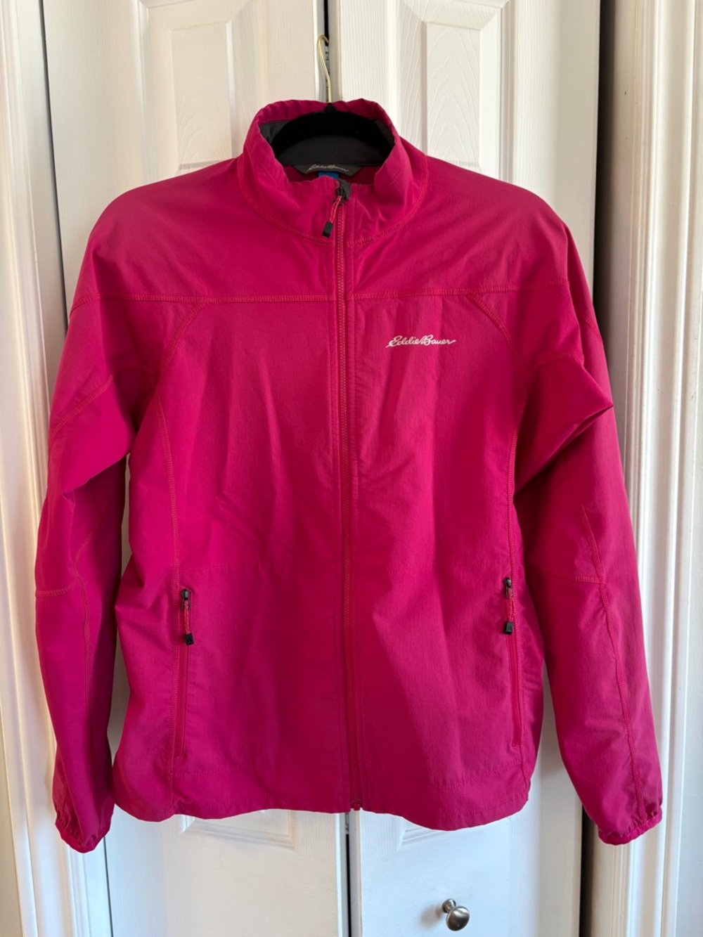 Eddie Bauer First Ascent Women's Medium Lightweight Soft Shell Jacket Pink